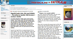 Desktop Screenshot of fattiga.se